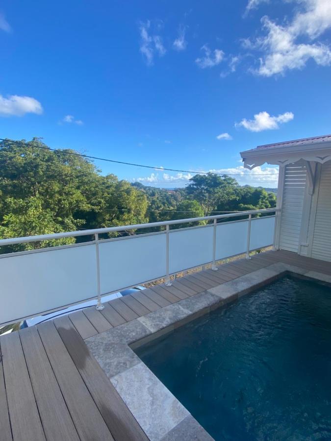 Les Appart Villa Sunbay Caraibes Avec Piscine Privative Vue Mer Et Montagne Le François Екстериор снимка