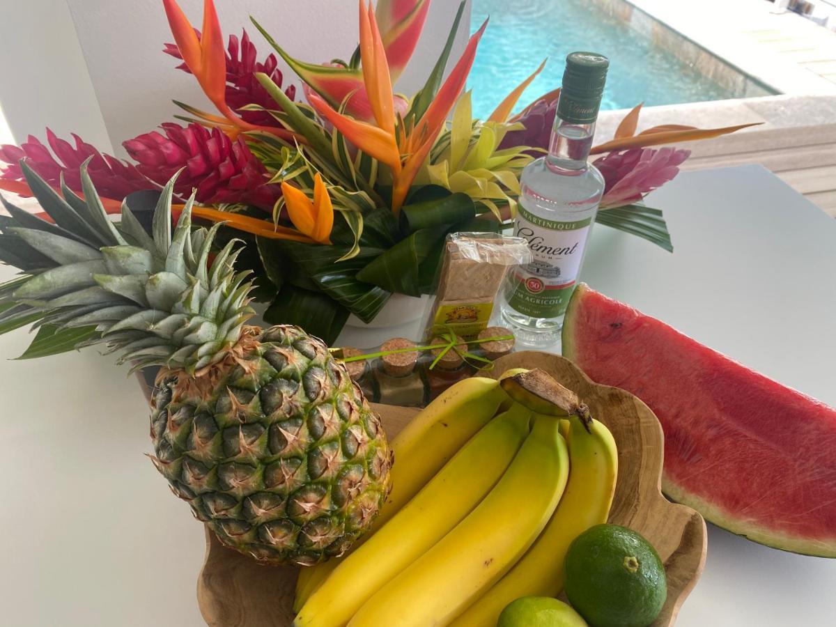 Les Appart Villa Sunbay Caraibes Avec Piscine Privative Vue Mer Et Montagne Le François Екстериор снимка